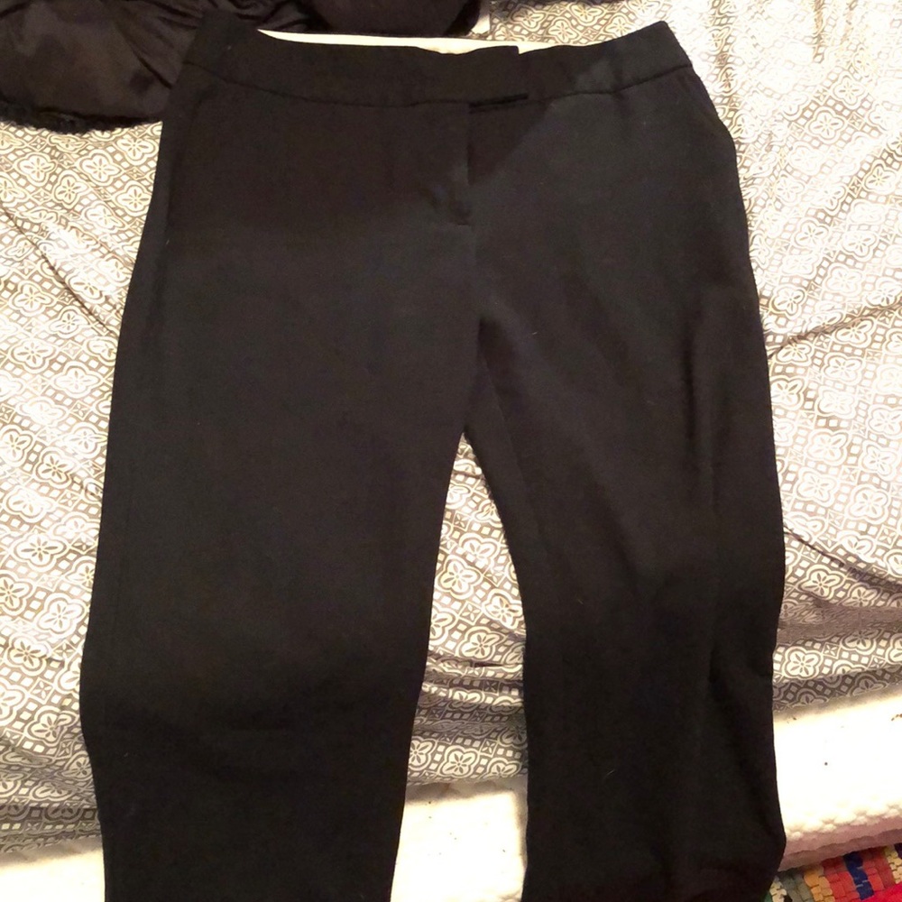 Black slacks